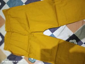 Mustard Yellow Palazzo Pants