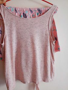 Cute Pink Pajama Set with Shorts