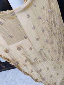 Designer Dupatta And Plazzo