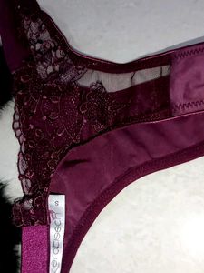 brand new fresh Burgundy Lace Lingerie