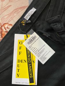 Off Duty Black Jeans