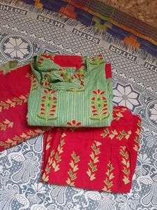 Cotton Dress Suit