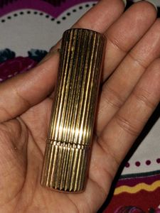 Pink Lipstick with Gold Case
