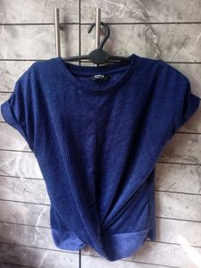 SHEIN BRANDED Blue fancy top