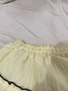 Tiered Ruffle Skirt with Sequins