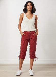 Red Cargo Capris