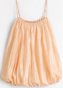 H&amp;M 2-in-1 Peach Balloon Top &amp; Mini Dres