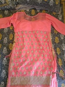 Elegant Pink Kurta Set