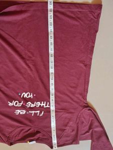 Maroon 'I'll Be There For You' T-Shirt