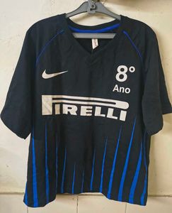 Black and Blue inter Milan style t-shirt