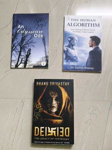Collection of popular fiction books