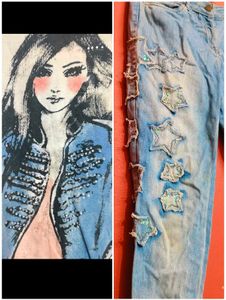 T-Shirt &amp; Star Jeans Set