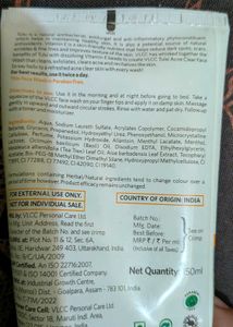 VLCC Tulsi Acne Clear Face Wash