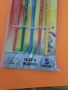 Doms Colourmate Round Brushes Set Of 5
