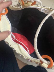Woven Shoulder Bag