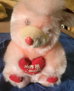 Cute Yellow Teddy Bear Plush