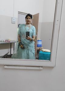 Exquisite Teal Embroidered Lehenga Choli