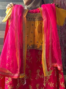 Stunning Embroidered Lehenga Choli Set