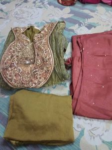 Embroidered Indian Outfit