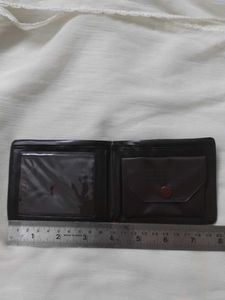 Classic Brown Faux Leather Wallet