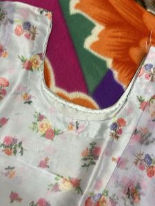 Floral Print Kurta