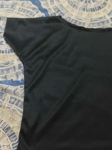 Black handmade Oversized T-Shirt