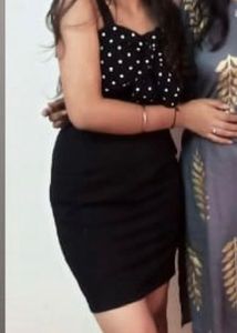 Chic Black &amp; White Polka Dot Dress🖤