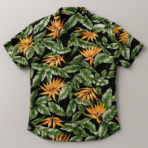 Tropical Print Short Sleeve Shirt