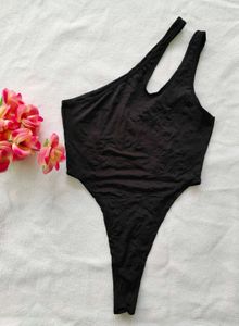 Chic Black One-Piece Swimsuit
