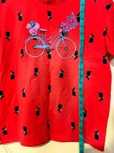Cute rush Bunny Print T-Shirt