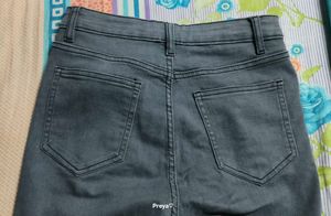 WOMEN'S Gray High-Waisted Skinny DENIM Jeans 💗