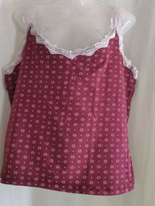 Charming Floral Print Camisole