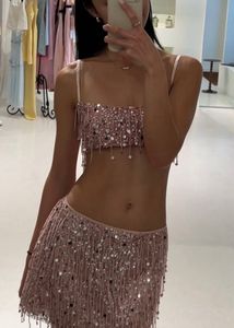 Viral Sequin Co Ord Skirt and Top