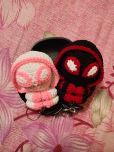 combo spiderman keychain 🕸️✨