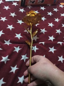 Golden Artificial Rose