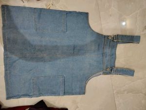 Denim dungaree