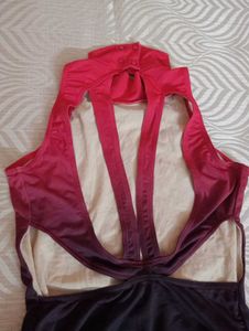 Ombre Cutout Leotard