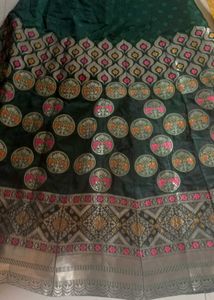 Elegant Green Lehenga Choli Set