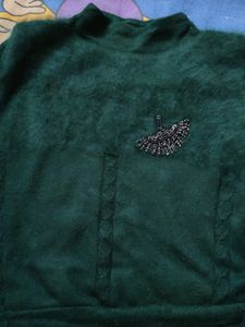 Woolen Crop Top