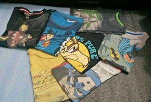 Superhero & Cartoon Graphic T-Shirts Bundle