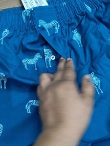 Fun Zebra Print Boxer Shorts XXL size