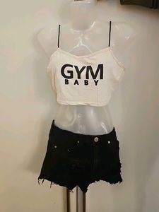 Gym Baby Crop Top