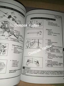 YAMAHA RX100 ORIGINAL SERVICE MANUAL