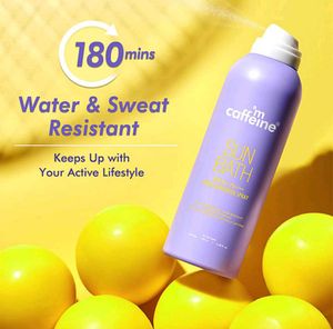 mCaffeine Sun Bath sunscreen Spray