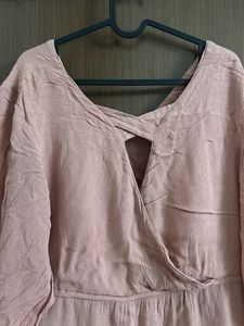 Very Pretty Peach Pure Cotton One Peice