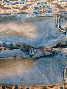 Light Wash Distressed Jeans