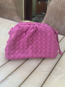 Designer Inspired Woven Clutch Bag