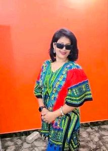 Boho Kaftan Dress with Tassels