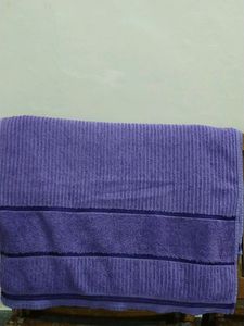 Deep Purple Soft Absorbent Cotton Towel