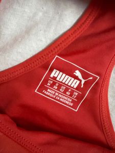 PUMA original Red 2-in-1 Workout Tank Top | Size M